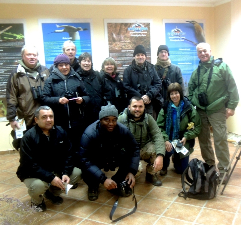 Group visit to a wildlife visitor centre.JPG